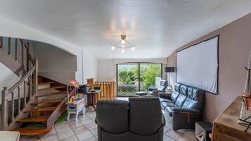 Cheminée, lecteur de DVD, chaßne hi-fi