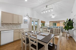 Dining - Waterfront Canal home! Private Pool, Hot Tub, Fishing, Dock your Boat! (City-by-the Sea)