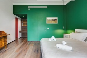 1 makuuhuone, silitysrauta/-lauta, ilmainen Wi-Fi, vuodevaatteet