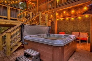 Bain à remous extérieur