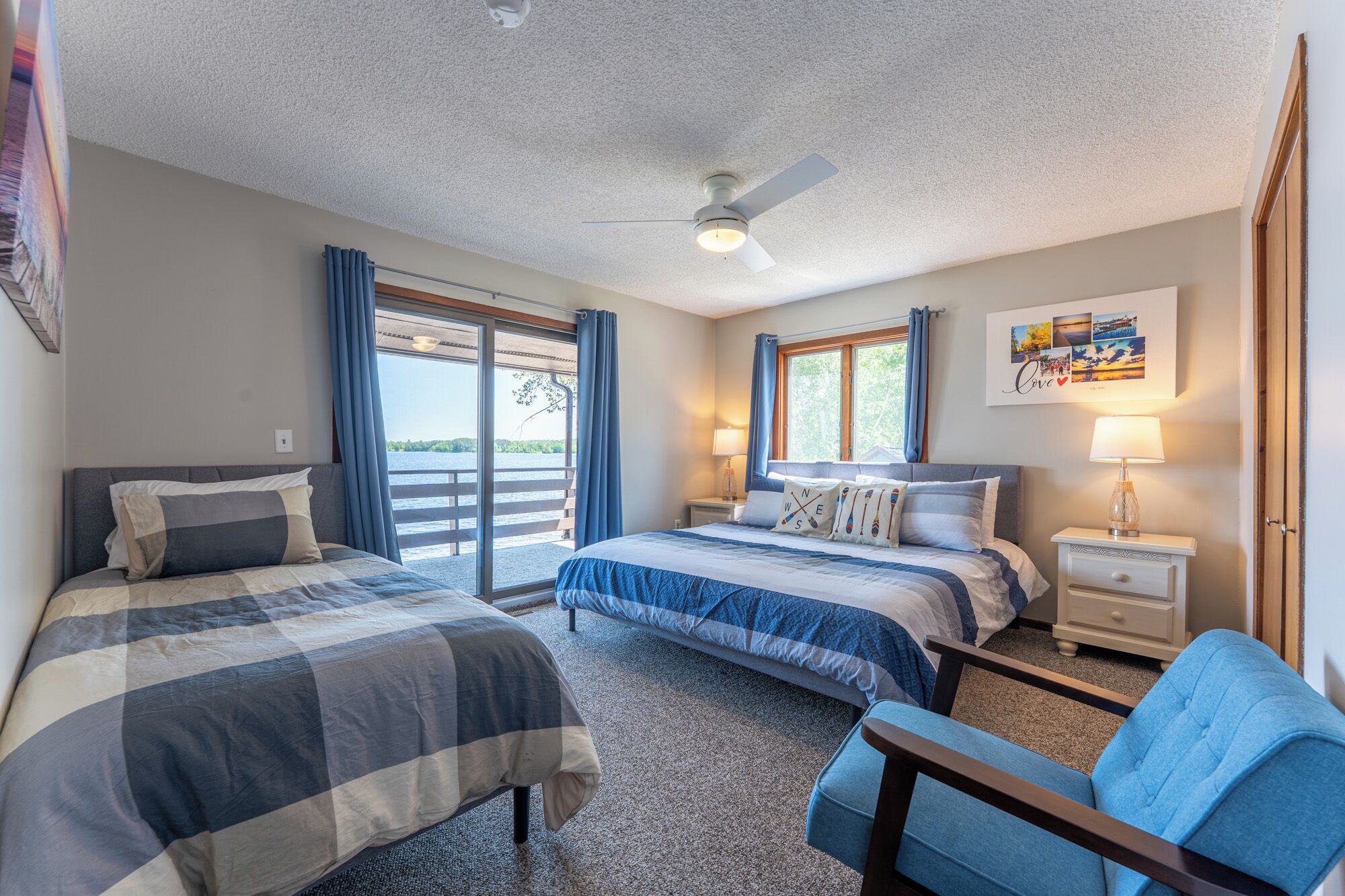 6 bedrooms, desk, iron/ironing board, WiFi (free)