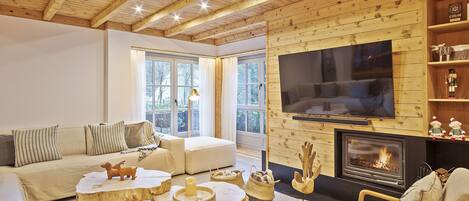 Smart-TV, Kamin, DVD-Player