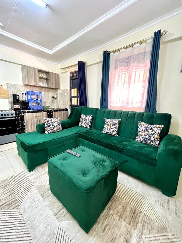 Living area - Luxe Apartments BUSIA. A leading accommodation service provider
(Busia)