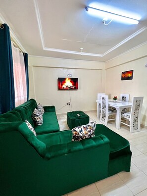 Living area - Luxe Apartments BUSIA. A leading accommodation service provider
(Busia)