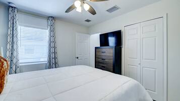 2 chambres, bureau, fer et planche à repasser, Wi-Fi gratuit