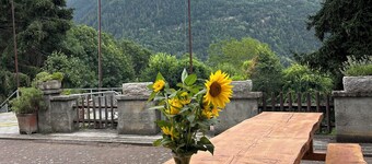 Big house Italian alps for groups of 10 to 70 
min 3 days ,2 pers  contact web!