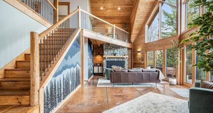 Private, ocean view cabin next to ONP; hot tub/game-room