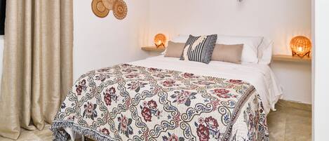 1 chambre, lit parapluie, Wi-Fi, draps fournis