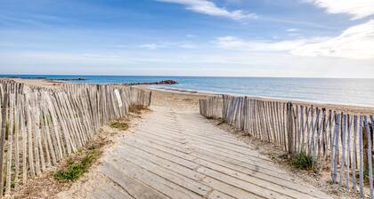 'Le Mas De La Mer' avec terrasse privée WI-FI et climatisation
