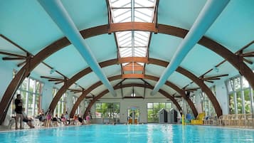 Indoor pool, a heated pool