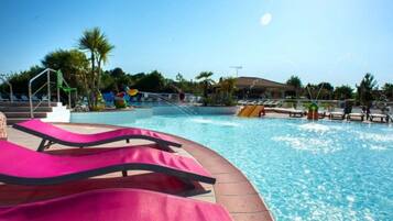 Indoor pool, a heated pool