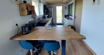 La Cabane de Nina, Cottage Chaleureux au Milieu des Vignes du Nord Gironde