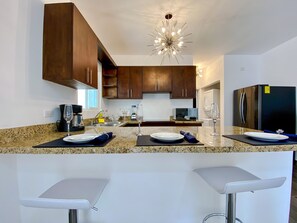 Private kitchen - Modern&Minimalist-Apartment-FreeWiFi-Rosarito (Playas de Rosarito)