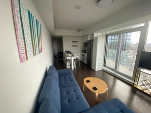 Smart TV, foosball, table tennis