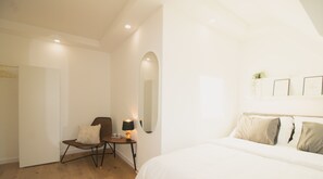 Apartament Deluxe | 1 dormitori, cortines opaques i planxa i posts de planxar