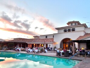 Indoor pool, a heated pool