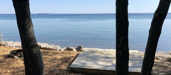Cozy Lake Huron A-Frame- Steps to the Shore: Your Northern Michigan Hideaway