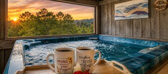 Country Cabin• Fence Area for Dogs• Hot Tub• Games