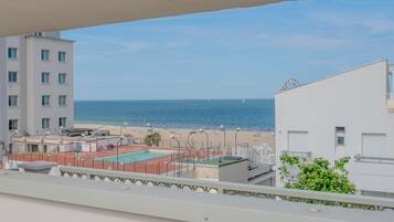 Blick von der Unterkunft