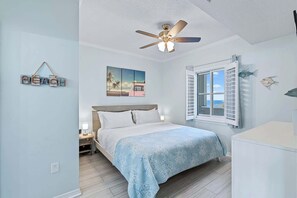 2 bedrooms, iron/ironing board, travel cot, WiFi
