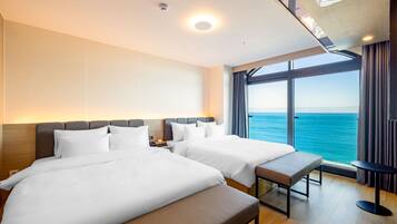 1 habitación, cubrecamas, colchones con efecto memoria y escritorio