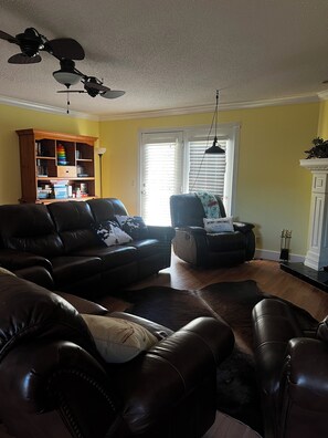 TV connectée, cheminée