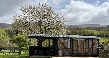 1 Bed Converted Railway Wagon Near Crickhowell
