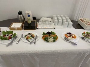 Petit déjeuner continental compris tous les jours