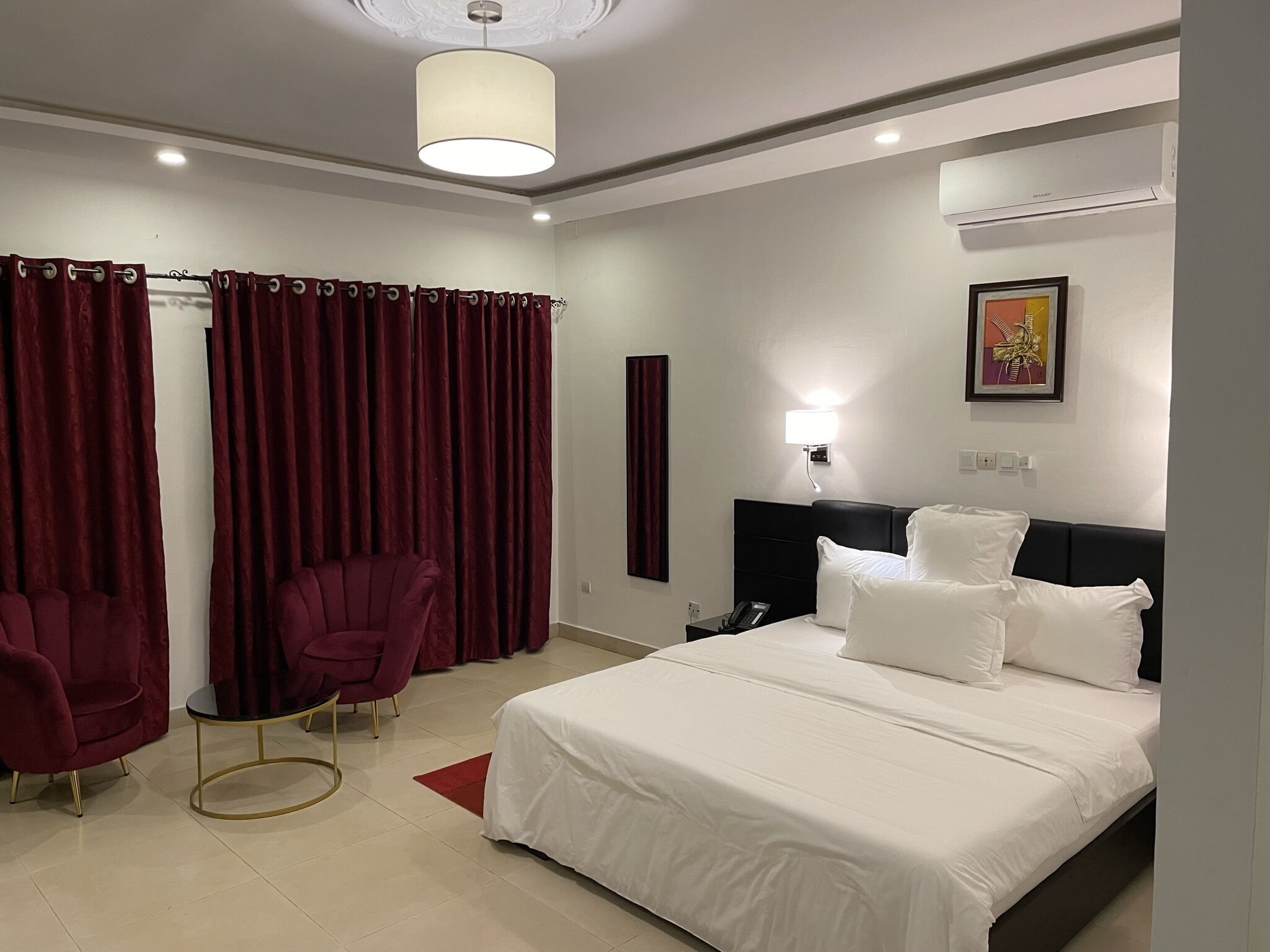 Premium Room, 1 King Bed, Non Smoking, City View | Premium bedding, in-room safe, desk, laptop workspace