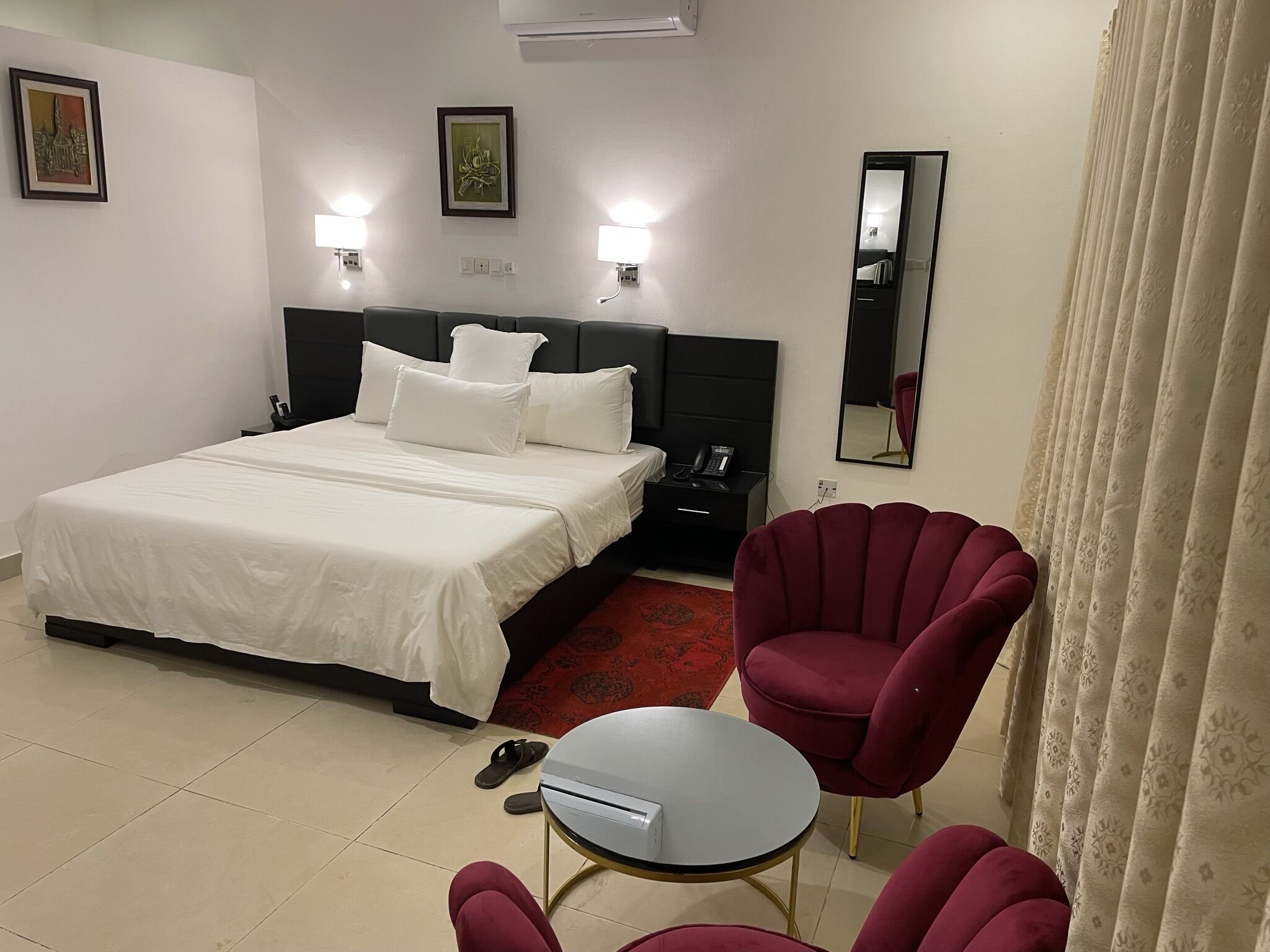 Premium Room, 1 King Bed, Non Smoking, City View | Premium bedding, in-room safe, desk, laptop workspace
