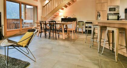 Geräumiges Duplex für 10 Personen in Saint-Jean-de-Sixt