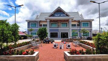 Façade de lâhĂ©bergement