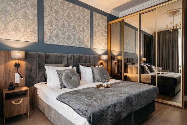 Apartemen Superior | Seprai premium dan didekorasi berbeda-beda