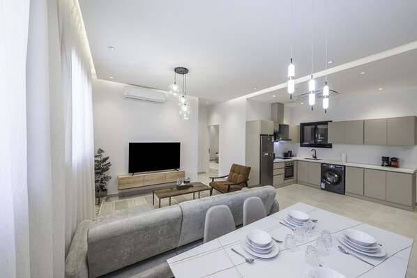 公寓, 2 間臥室 | 房內用餐