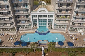Indoor pool - Majestic Sun B204, 2BR/2BA Gulf Views! (Miramar Beach)