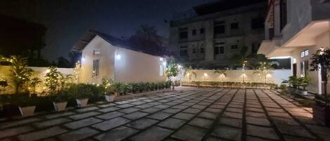 Overnattingsstedets uteområder