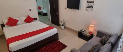 1 bedroom, WiFi, bed sheets