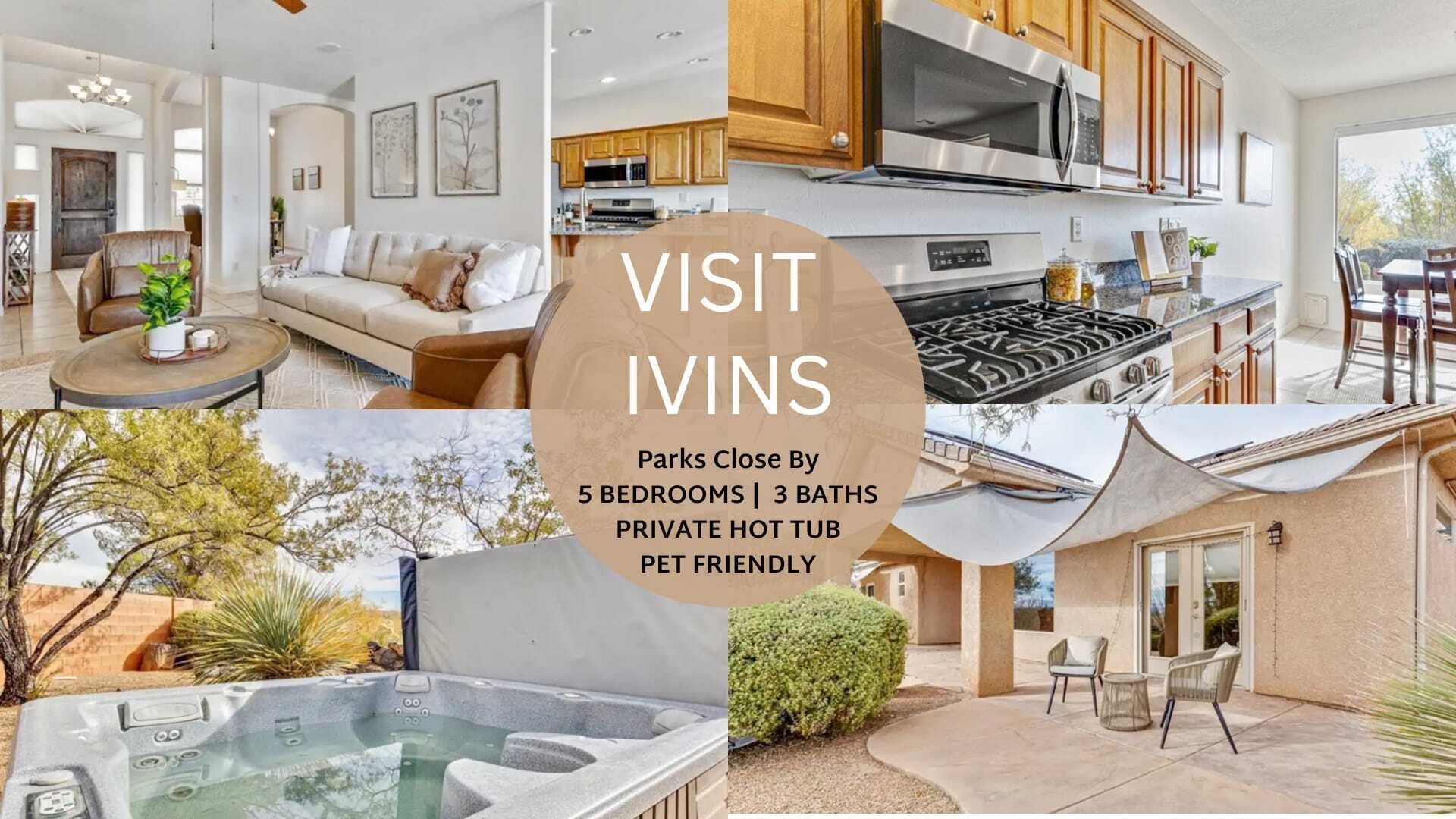 Private Hot Tub, Pets Allowed, Park Close By!