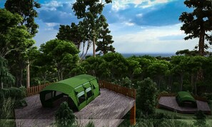 Terrace/patio - SAFFRON BEACH RESORT AND ADVENTURE PARK (Bugala Island)