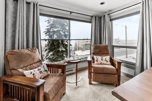 TV, fireplace, DVD player, offices