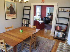 Interior - Large, sunny duplex on a quiet street - off-street parking and outdoor space! (Somerville)