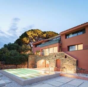 Façade de l’hébergement