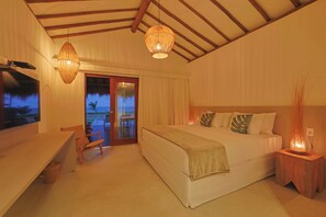 Premium-Bungalow, Meerblick | 1 Schlafzimmer, hochwertige Bettwaren, Pillowtop-Betten, Minibar