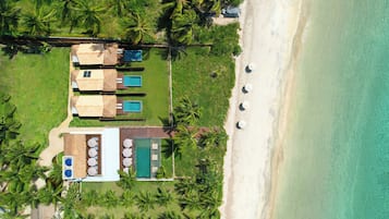Bungalow Premium, quang cảnh biển | 1 phòng ngủ, bộ đồ giường cao cấp, nệm có lớp đệm bông, minibar