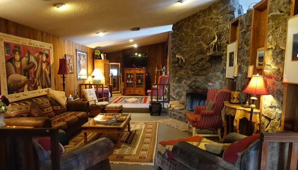 Télévision, cheminée