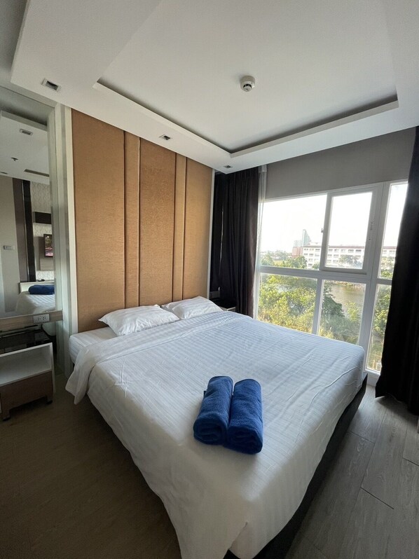 Condo | 1 habitación y ropa de cama 