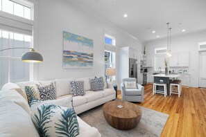 Smart-TV og stereoanlegg