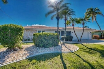 Front of Villa