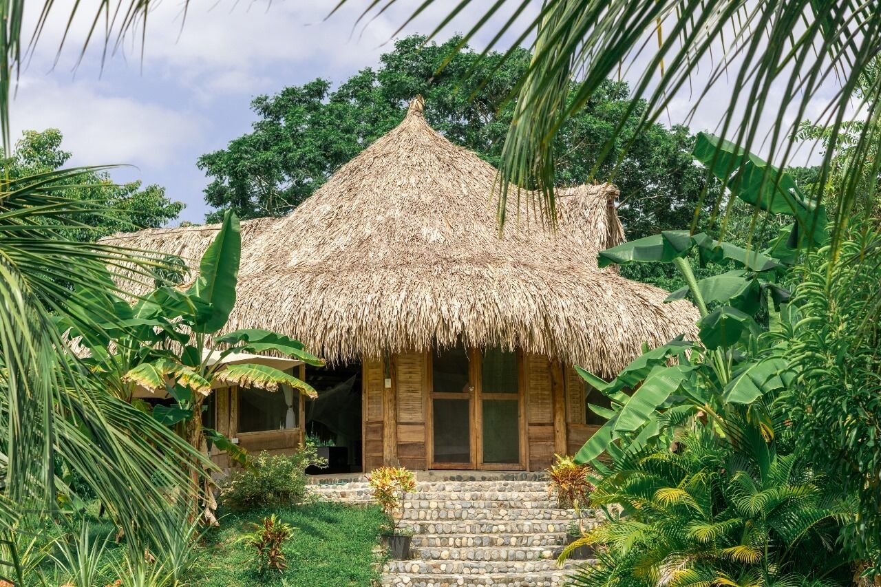家庭小屋, 多张床, 无烟房, 山景 | 起居区