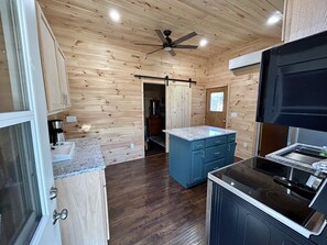 Fridge, microwave, oven, stovetop - Swimming, Snowmobiling, Serenity! Lakefront Cottage on Big Manistique Lake (McMillan)